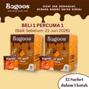 (B1F1) Minuman Susu Oat Coklat